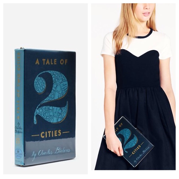 kate spade Clutches & Wallets - NWT! Kate Spade "A Tale of Two Cities" book clutch