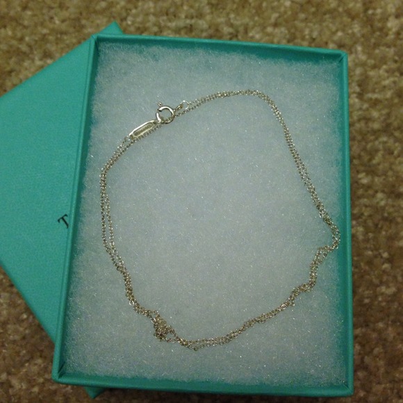 Tiffany&Co 18in sterling silver chain