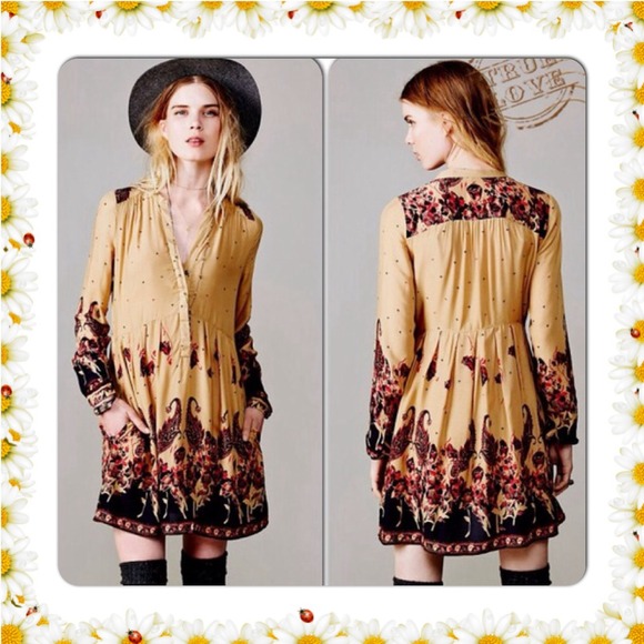 Free People Dresses & Skirts - FREE PEOPLE PLEATED SHIRTDRESS NWT$128 SML.
