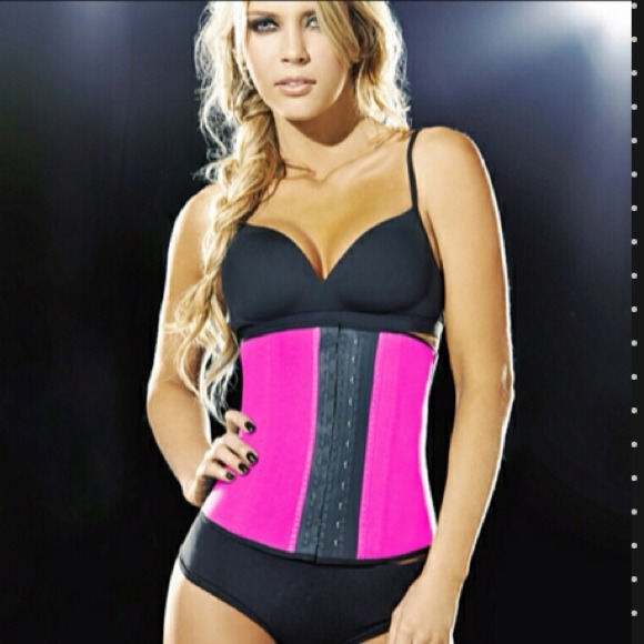 Pink waist cincher