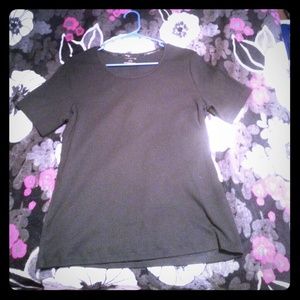 NWOT:) BLACK SHIRT!! Two shirts.