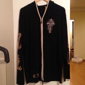 EdHardy wool hoodie jacket