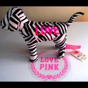 Zebra Vs pink puppy