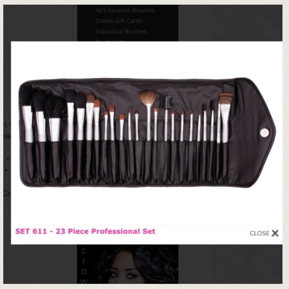 BUNDLE crown brush set and dryer tree