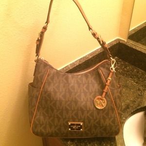 Michael Kors signature collection logo bag