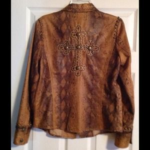 BUNDLE REBA Cross/ Snakeskin Jacket Born Shoes