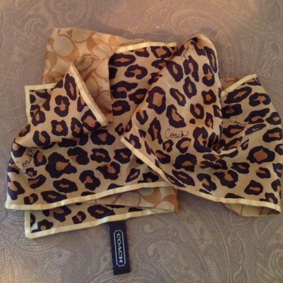 Coach Satin Scarf