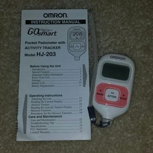 Go Smart pedometer pink