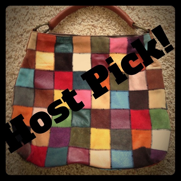 Lucky Brand Handbags - 🎉HP 4/1🎉Lucky Brand Patchwork handbag