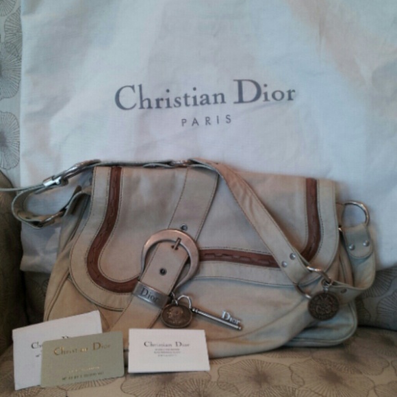 REDUCED!!!Authentic Dior rare double saddle bag