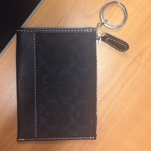 Coach key purse