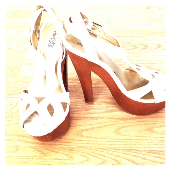 White pumps