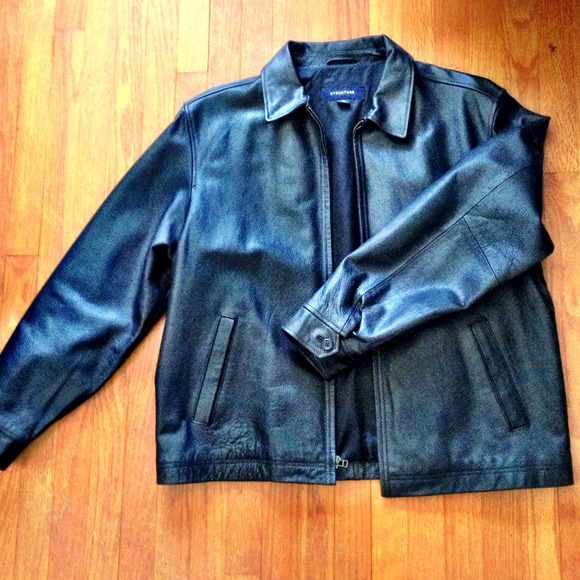 genuine leather jacket- Structure