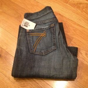 7 for all mankind wide legged jeans