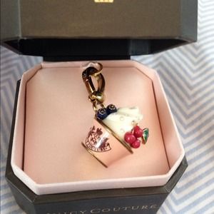 Gold Juicy Couture Charm