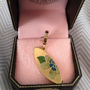 Gold Juicy Couture Charm