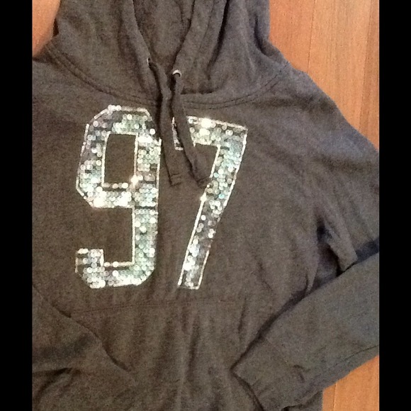 🚫SOLD🚫💖Aeropostale blingy hoody💖 - Picture 2 of 3