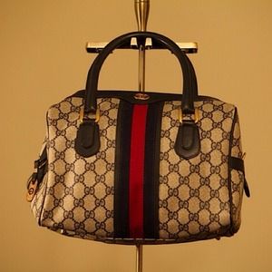 Authentic Blue Gucci Handbag!