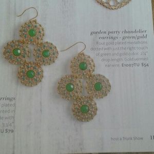 Garden party chandelier earrings