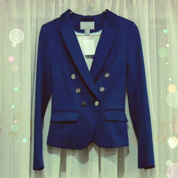 ⛔⛔GIFTED⛔⛔H&M Fitted Navy Blue Blazer