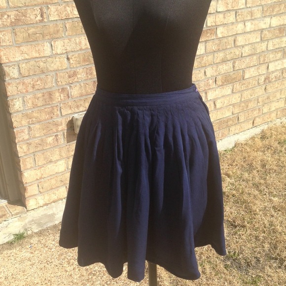 Navy skater skirt from The Limited!!