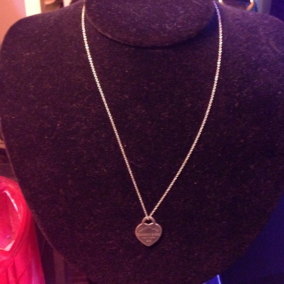 SOLD!!! Authentic Tiffany necklace and charm