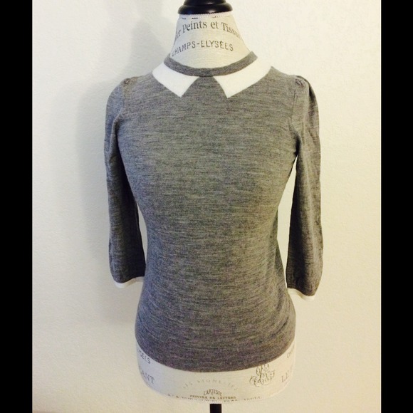 👍sold👍Jcrew grey sweater