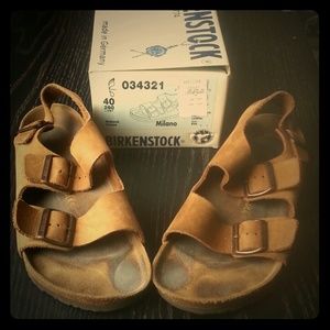 Birkenstock Milano Nubuck Cocoa