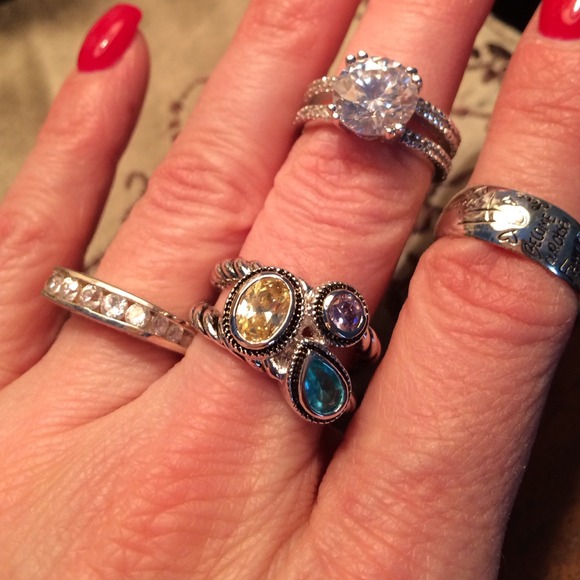 *REDUCED*. Set of costume rings