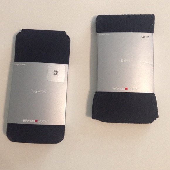 🎊SALE🎊 Avenue Tights (Sheer Black & Ribbed)