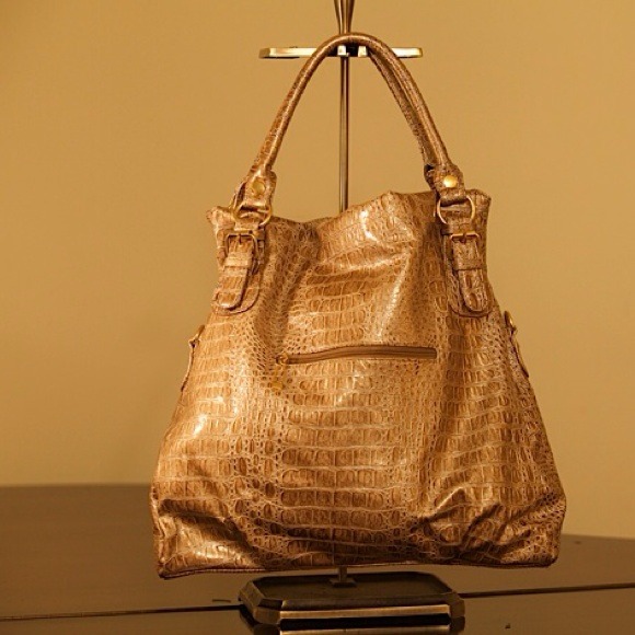 Chico's Crocodile pattern handbag!
