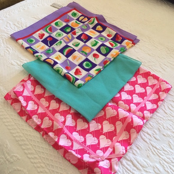 Colorful neck scarf bundle