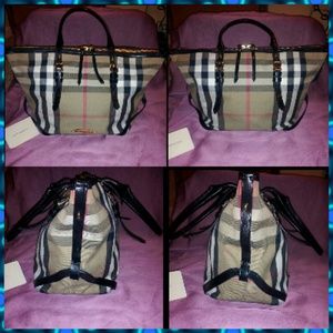 Pictures Burberry purse authentication and damage