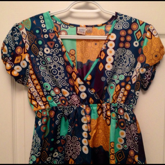 Multicolored dress