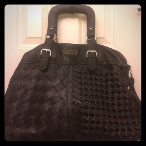 Black Jimmy Choo inspired bag