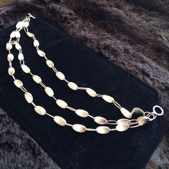 BUNDLED 4 CHRISTINE: AT necklace, camellia pin, KS