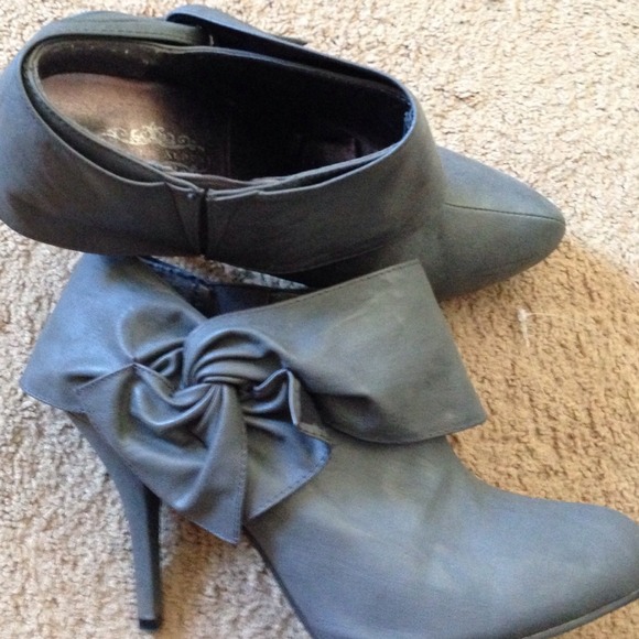 Gray Booties - Picture 2 of 2