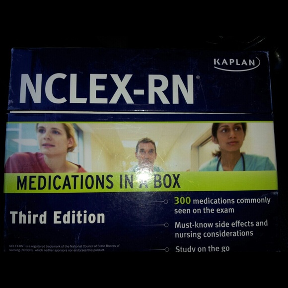 NCLEX-RN Medications in a Box Study Cards