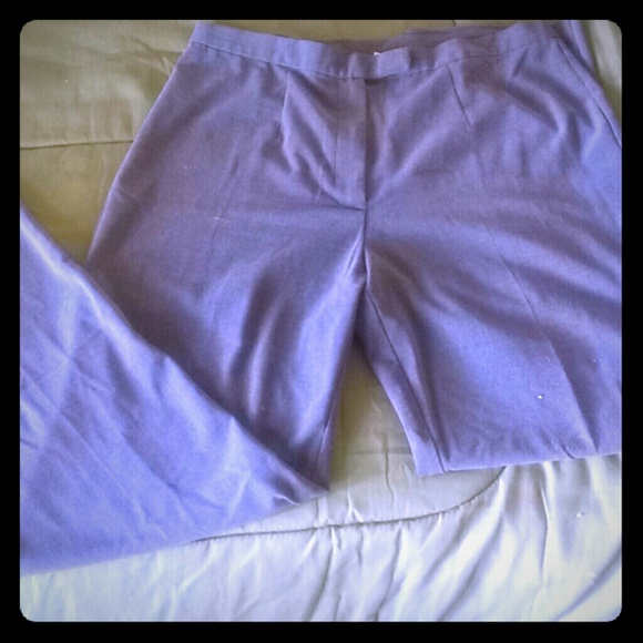 Gray slacks