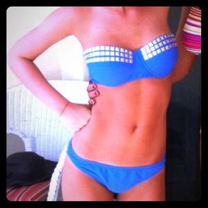 Bathing suit! w/ rhinestones. Only worn 3 times