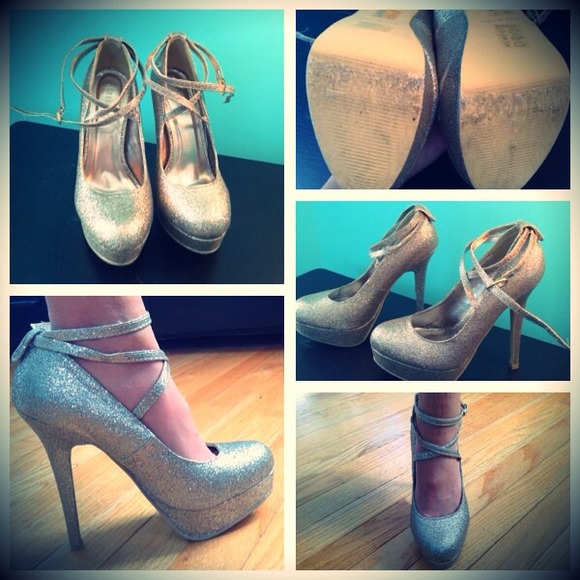 Glitter forever21 pumps👠💋