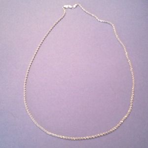 20 in 10k white gold chain by Michael Anthony NWOT