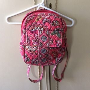 Adorable Vera Bradley pink patterned small bookbag