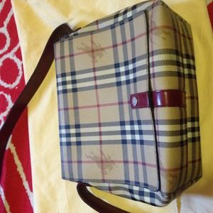 Authentic Burberry cross body bag