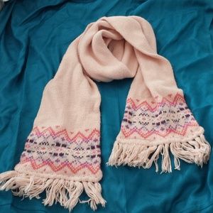 Creamy Peach Scarf