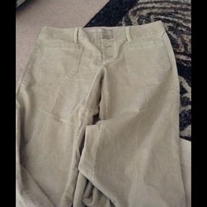 American Eagle tan corduroy pants. Never worn