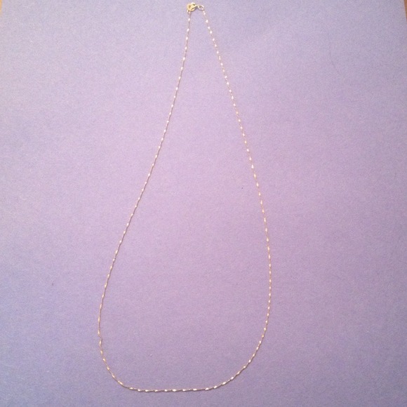 14k gold necklace 20 inches made in Italy