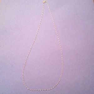 14k gold necklace 20 inches made in Italy