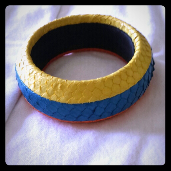 Bracelet , python leather, sale
