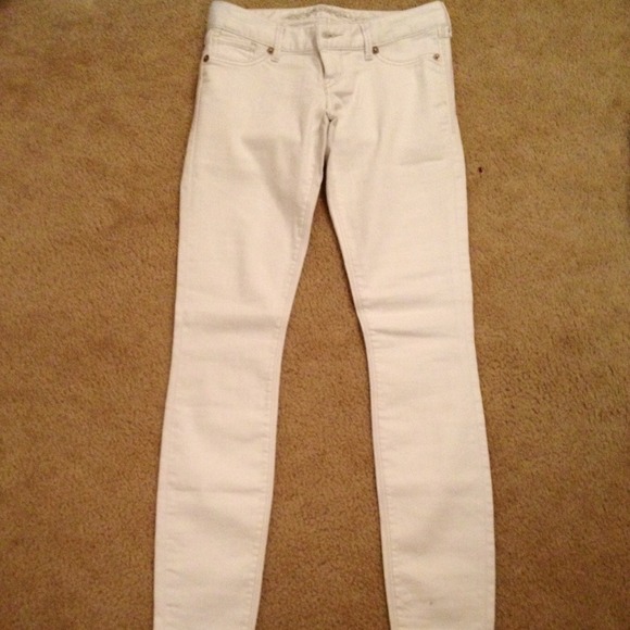 White skinny jean leggings- size 2